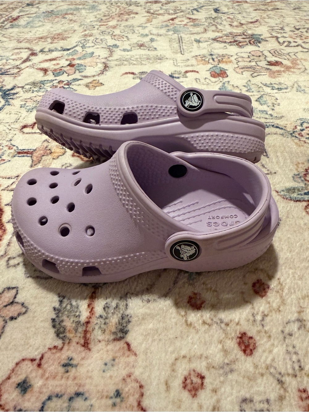 CROCS Kids Classic Clog in Lavender